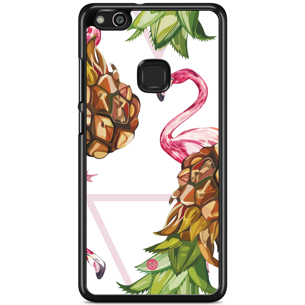 Huawei P10 Lite Case - Pineapple & Flamingo