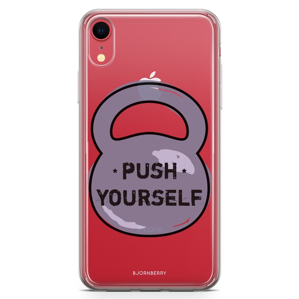 iPhone XR Fashion Case - Push Yourself