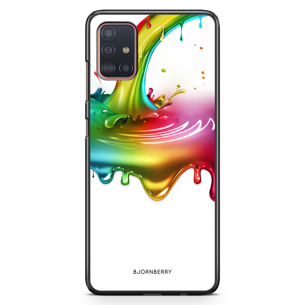 Samsung Galaxy A51 Case - Rainbow Splash