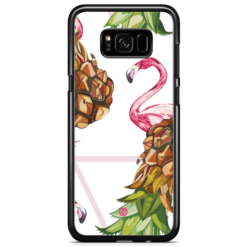 Samsung Galaxy S8 Plus Case - Pineapple & Flamingo