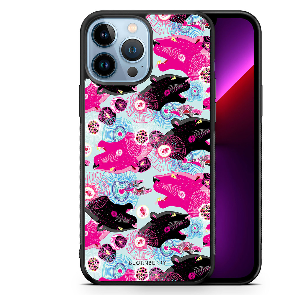 iPhone 13 Pro Max Case - Panther Pattern