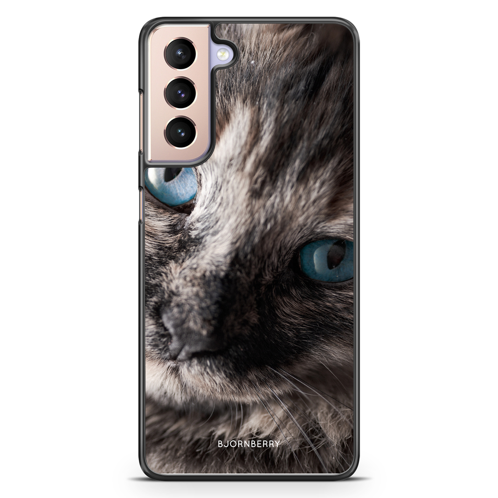 Samsung Galaxy S21 Case - Cat Blue Eyes