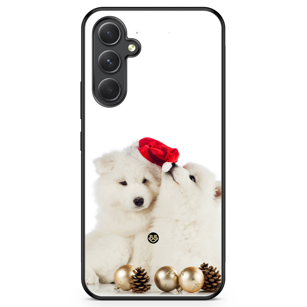Samsung Galaxy A54 5G Case - Christmas Dogs