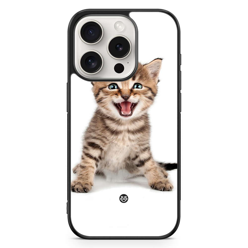 iPhone 15 Pro Case - Cute Kitten