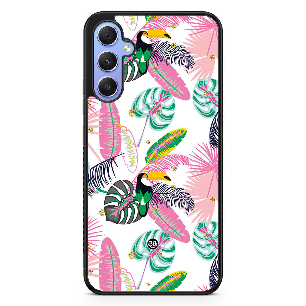 Samsung Galaxy A34 5G Case - Tropical Pattern