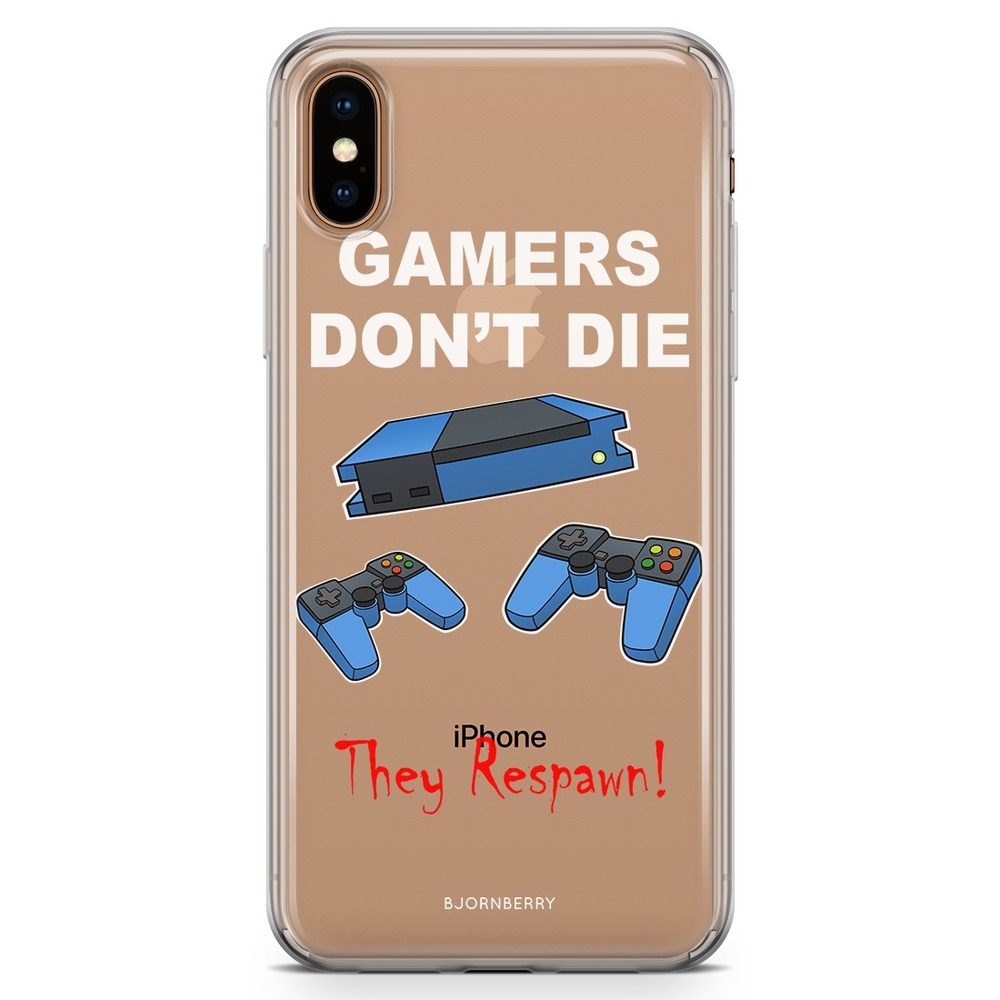 iPhone Xs Max Fashion Case - Gamers Don't Die