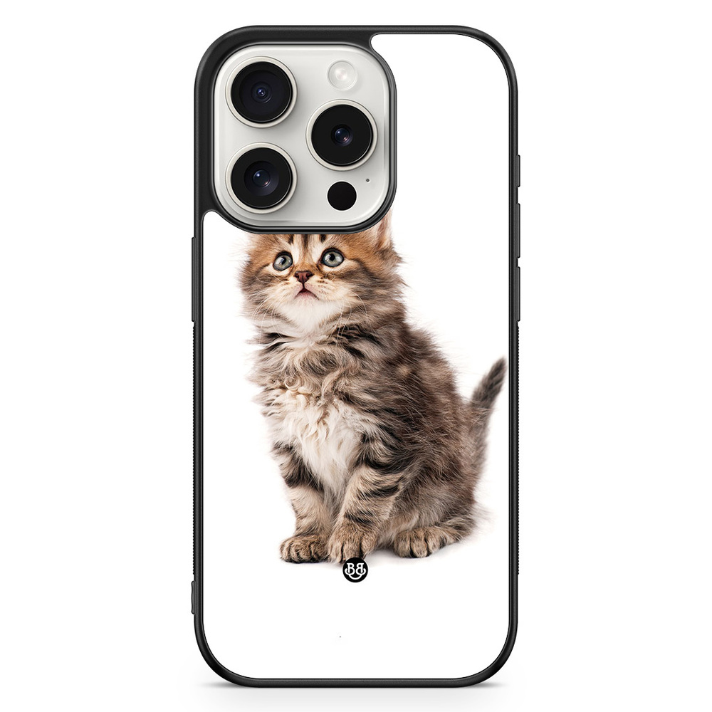 iPhone 15 Pro Case - Cute Kitten