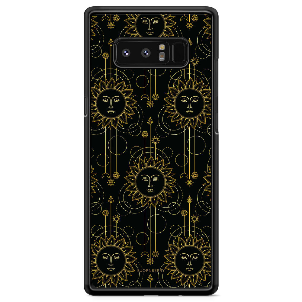 Samsung Galaxy Note 8 Case - Gold Suns