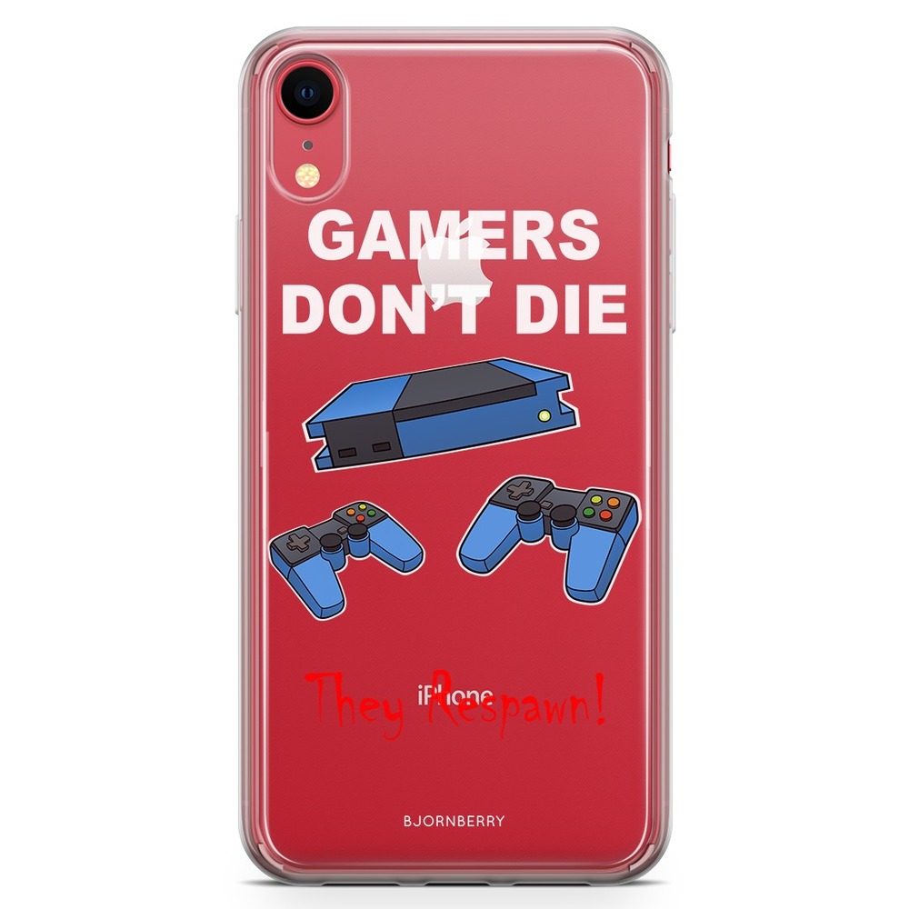 iPhone XR Fashion Case - Gamers Don't Die