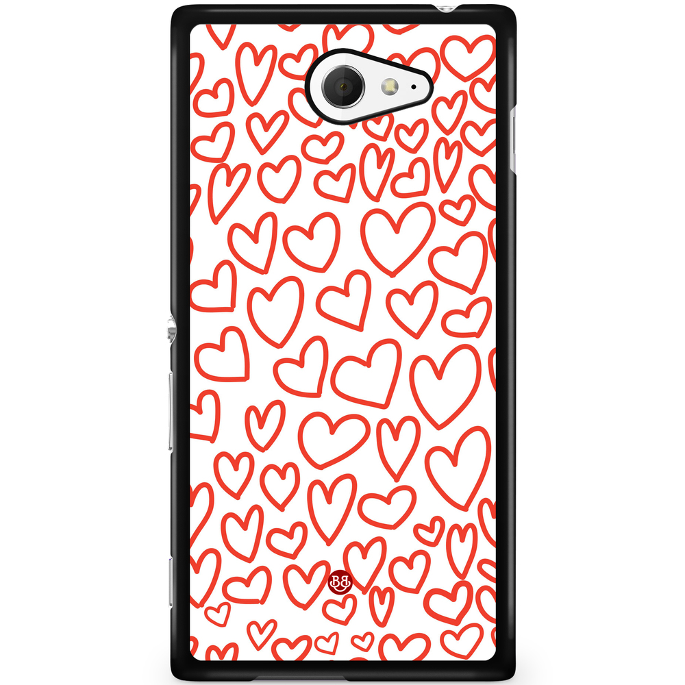 Sony Xperia M2 Aqua Case - Good Hearts
