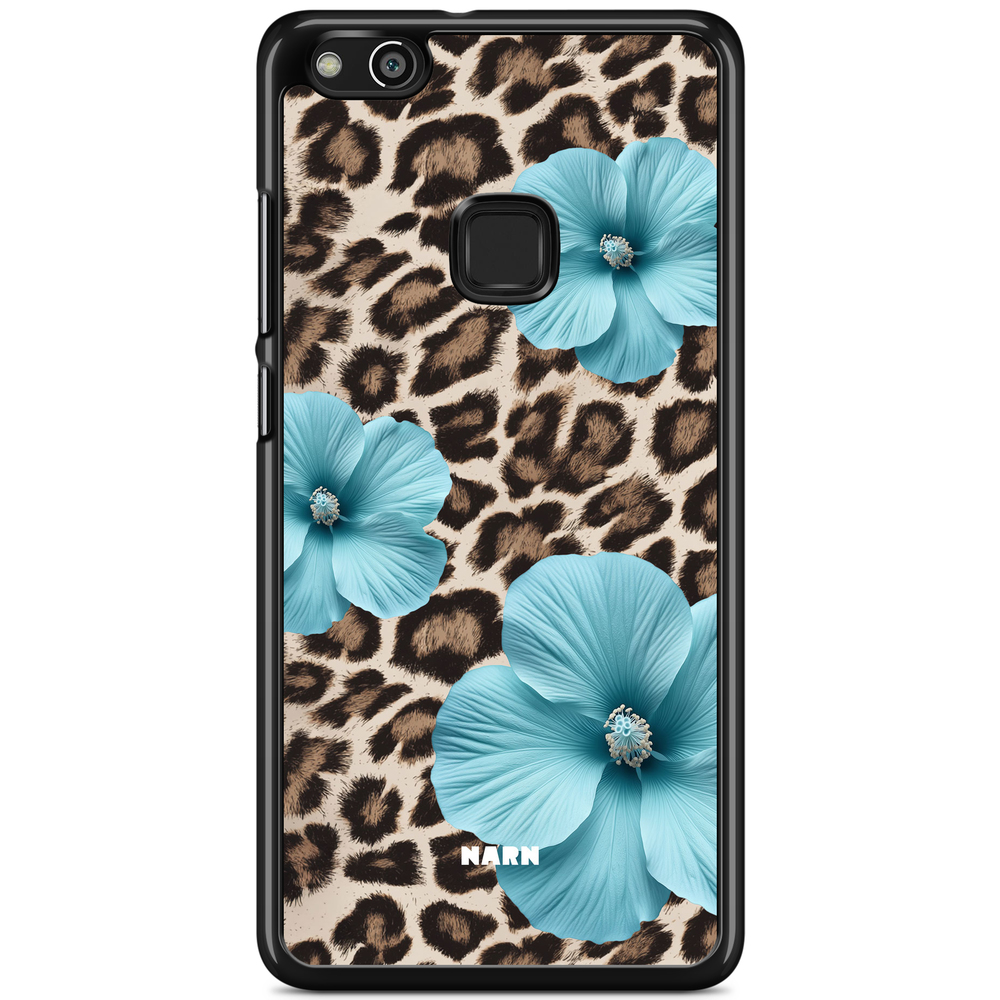 Huawei P10 Lite Case - Hibiscus Era - Turquoise Leopard