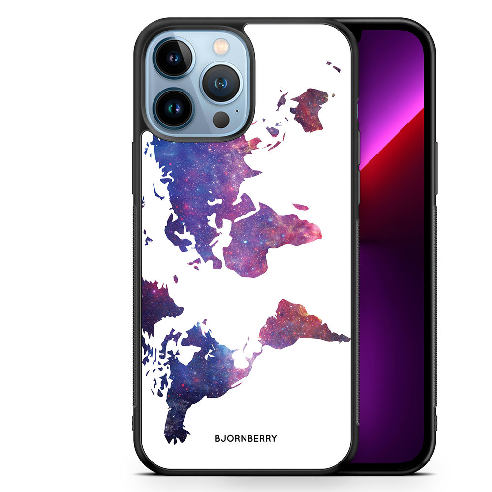 iPhone 13 Pro Max Case - World Map Space