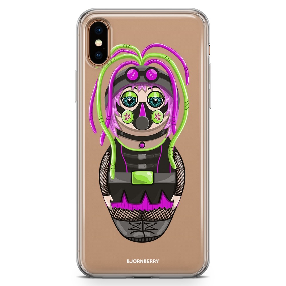 iPhone Xs Max Fashion Case - Cyber-Goth