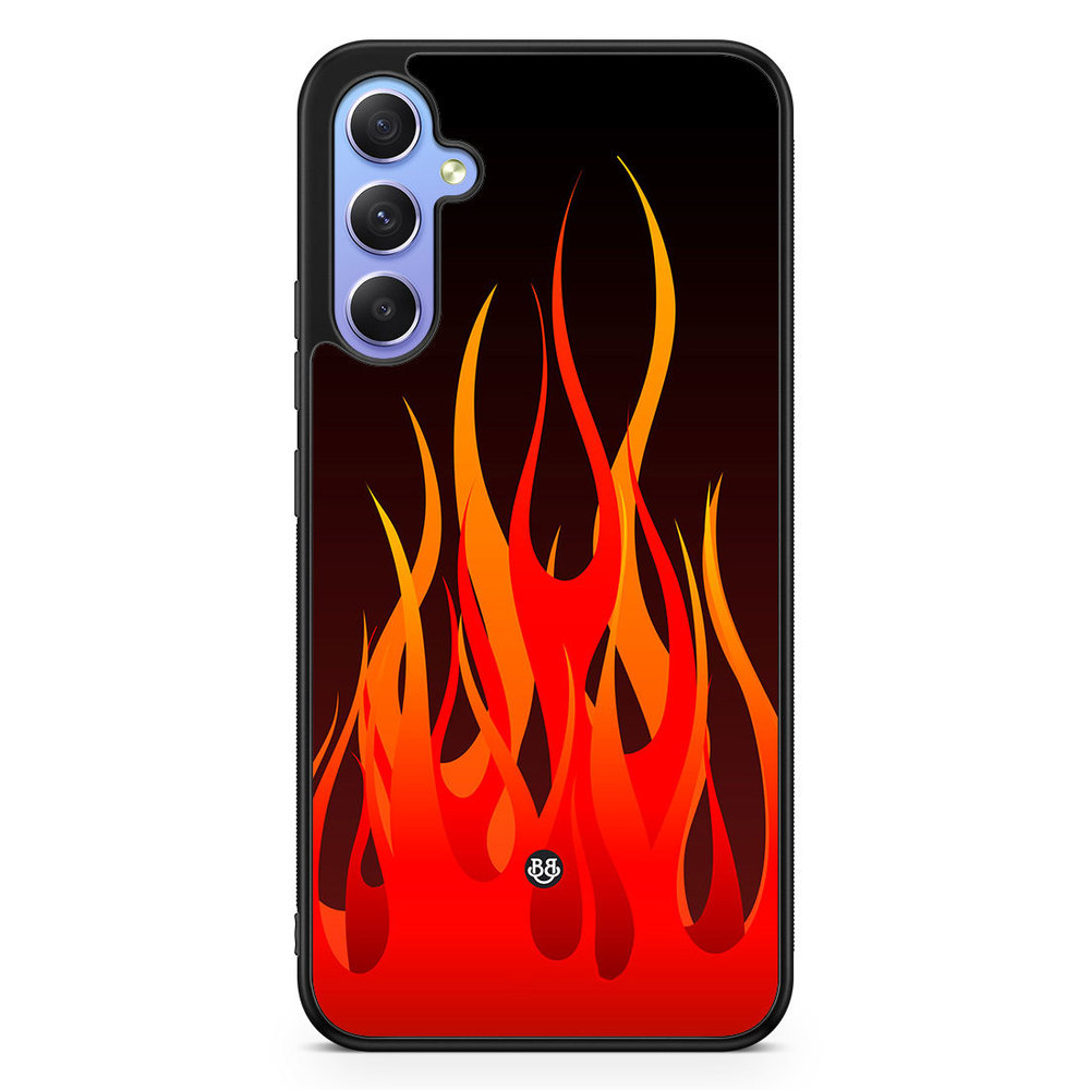 Samsung Galaxy A34 5G Case - Flames