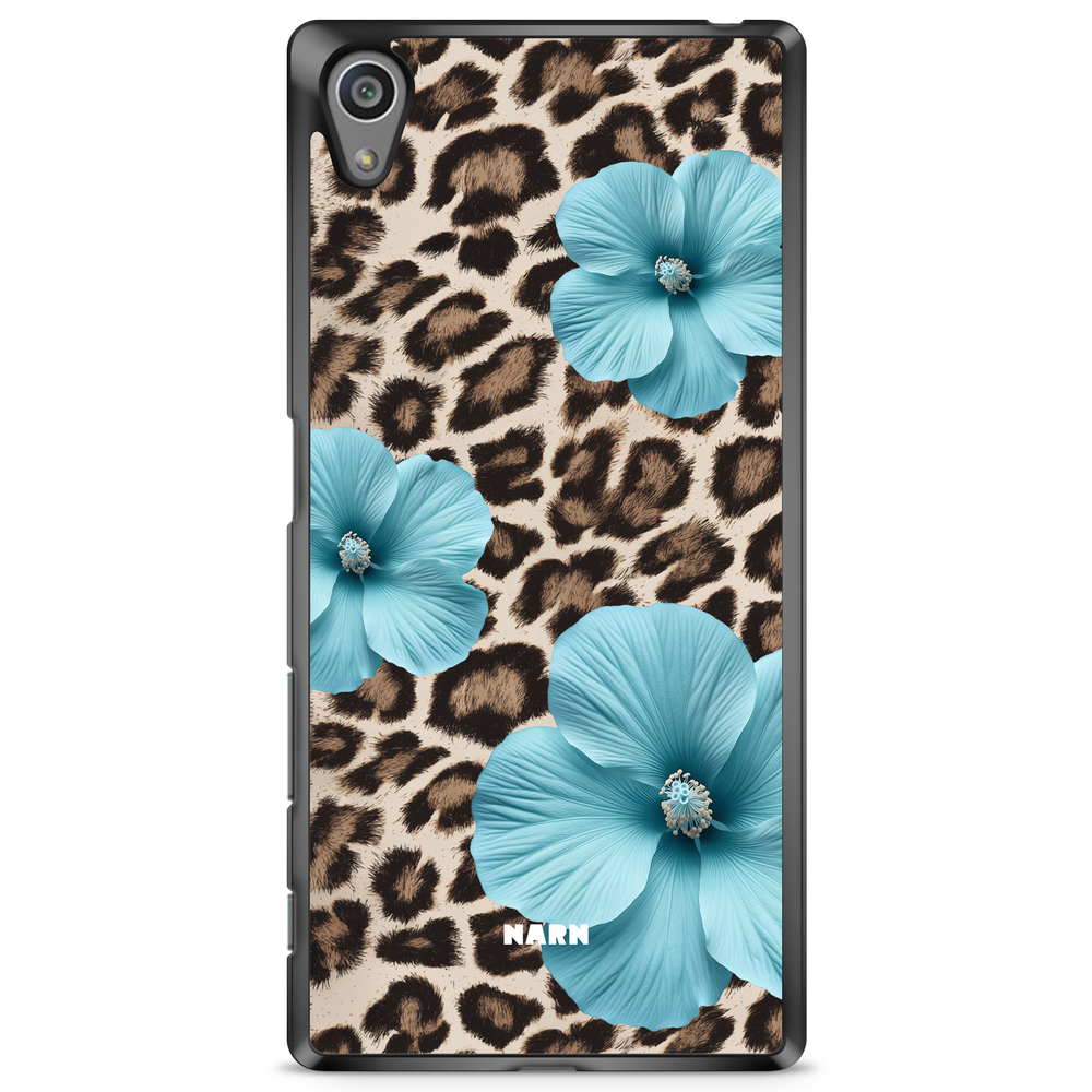 Sony Xperia Z5 Premium Skal - Turquoise Leopard