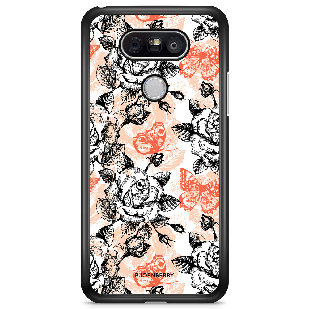 LG G5 Case - Roses & Butterflies