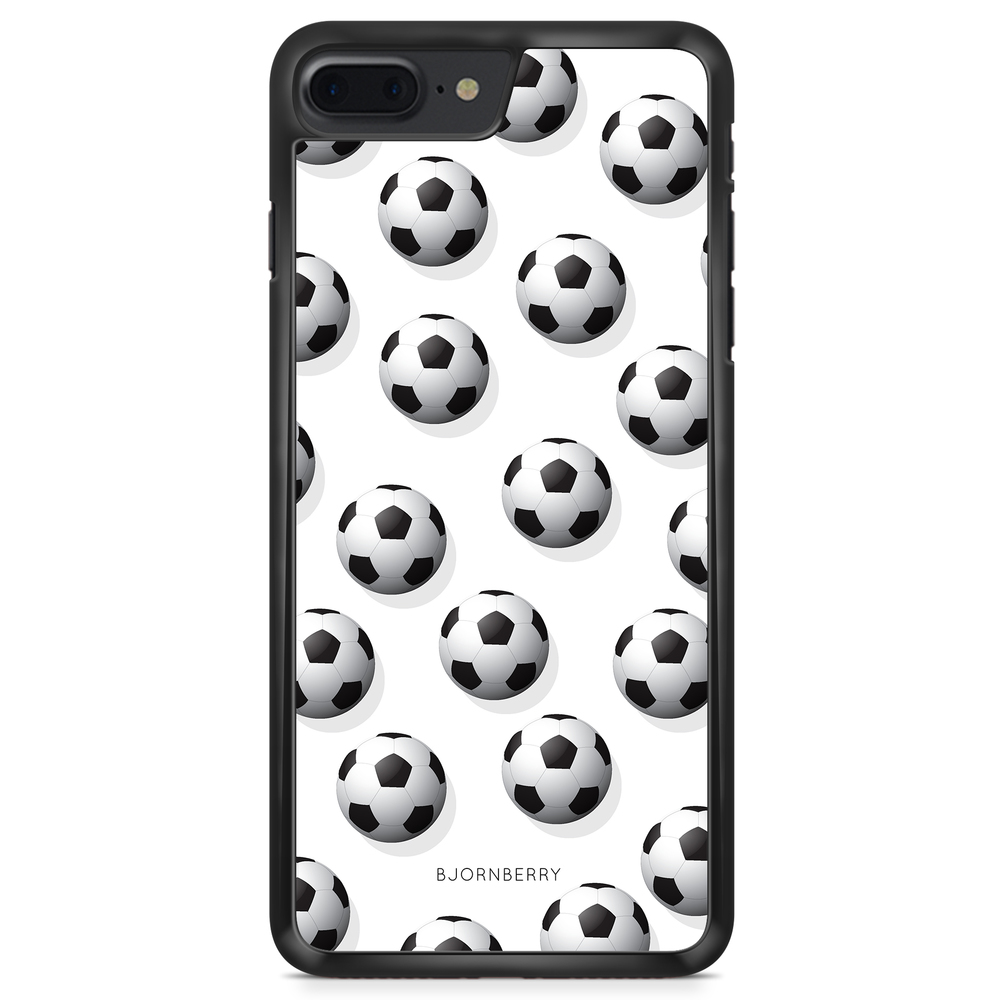 iPhone 8 Plus Case - Footballs Pattern