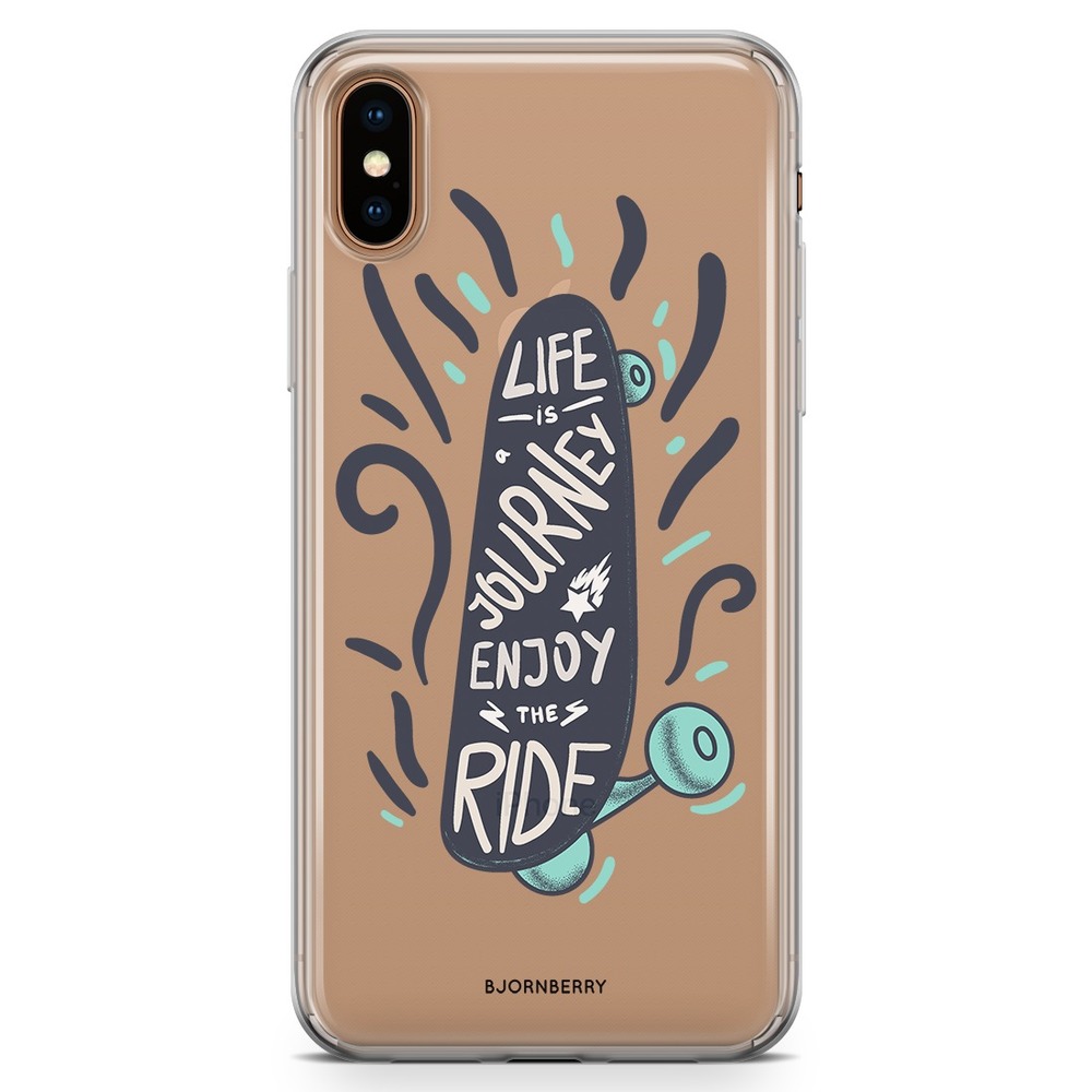 iPhone Xs Max Fashion Skal - Skatecitat