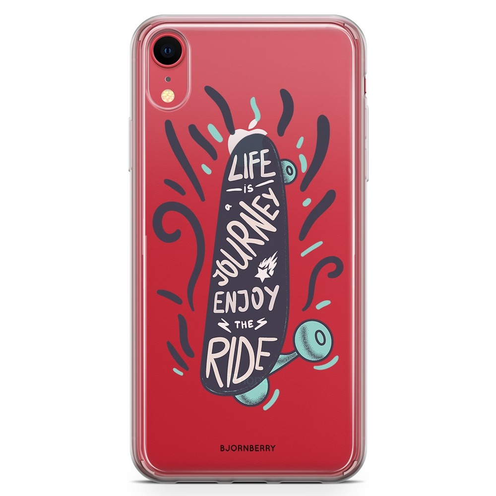 iPhone XR Fashion Skal - Skatecitat