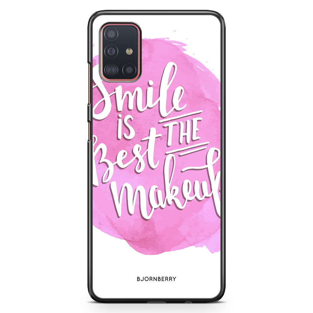 Samsung Galaxy A51 Case - Smile Quote