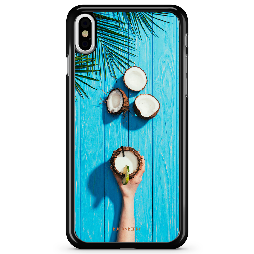 iPhone X / XS Case - Coconut Drink