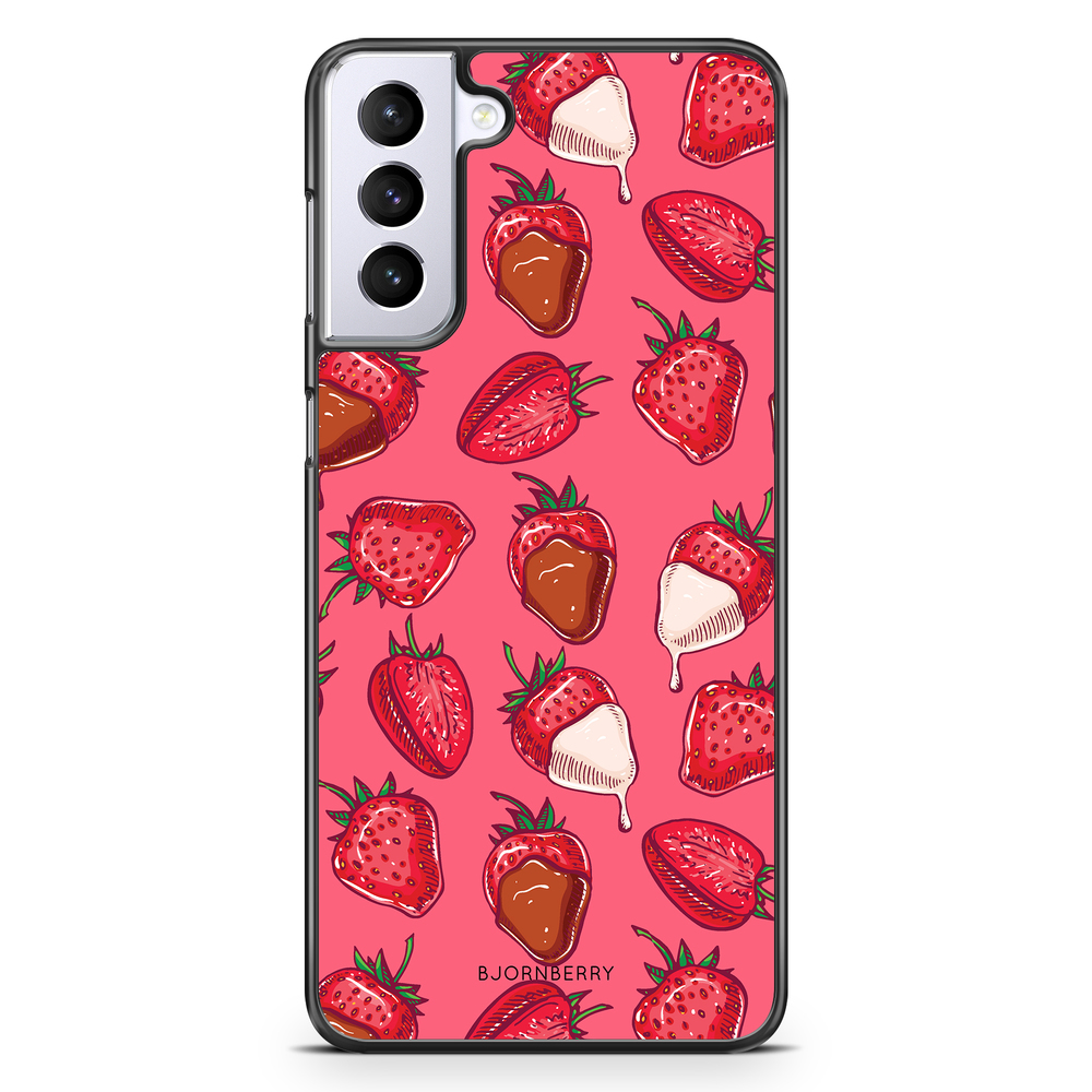 Samsung Galaxy S21 Plus Case - Strawberry Chocolate
