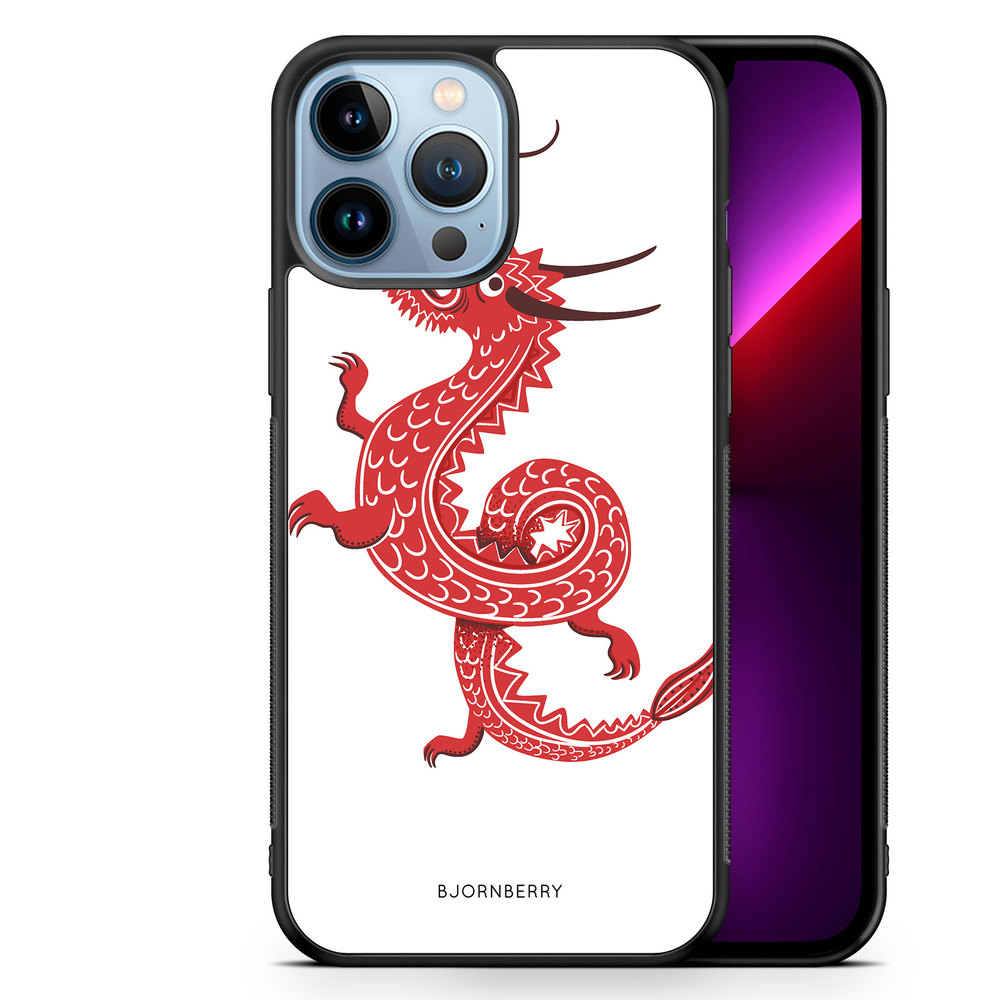 iPhone 13 Pro Max Case - Red Dragon
