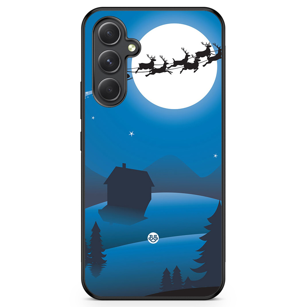 Samsung Galaxy A54 5G Case - Festive Sleigh