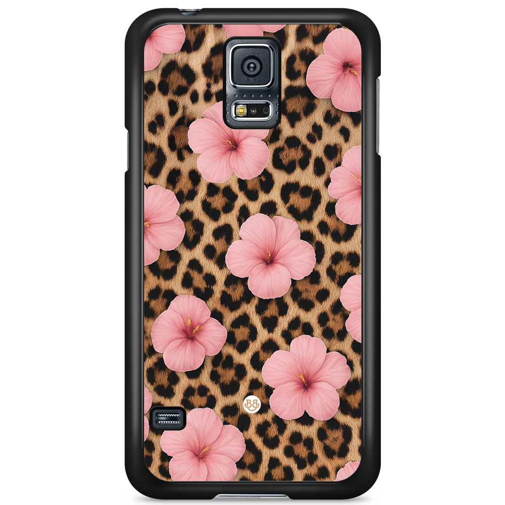 Samsung Galaxy S5/S5 NEO Case - WILD BLOOM - Leopard Flower