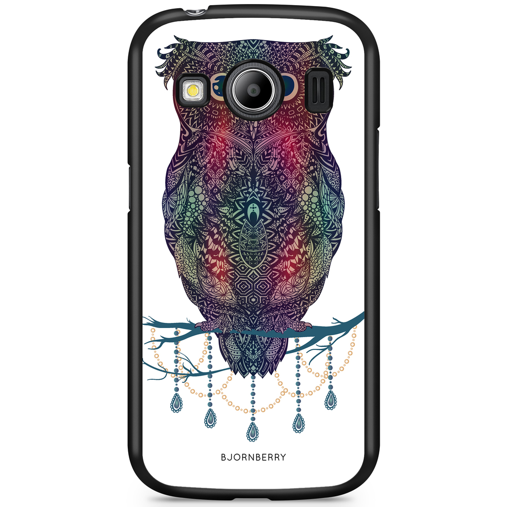 Samsung Galaxy Ace 4 Case - Mandala Owl