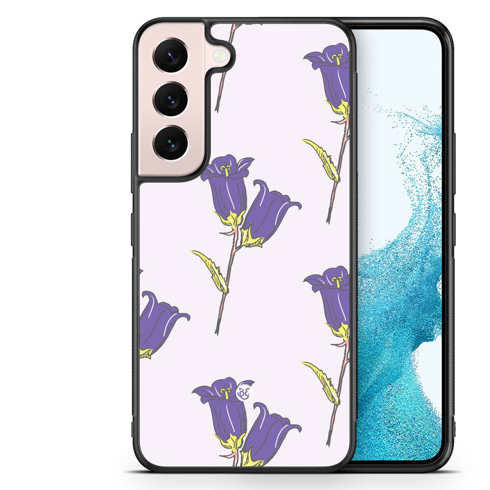 Samsung Galaxy S22 5G Case - Wild Purple Flowers