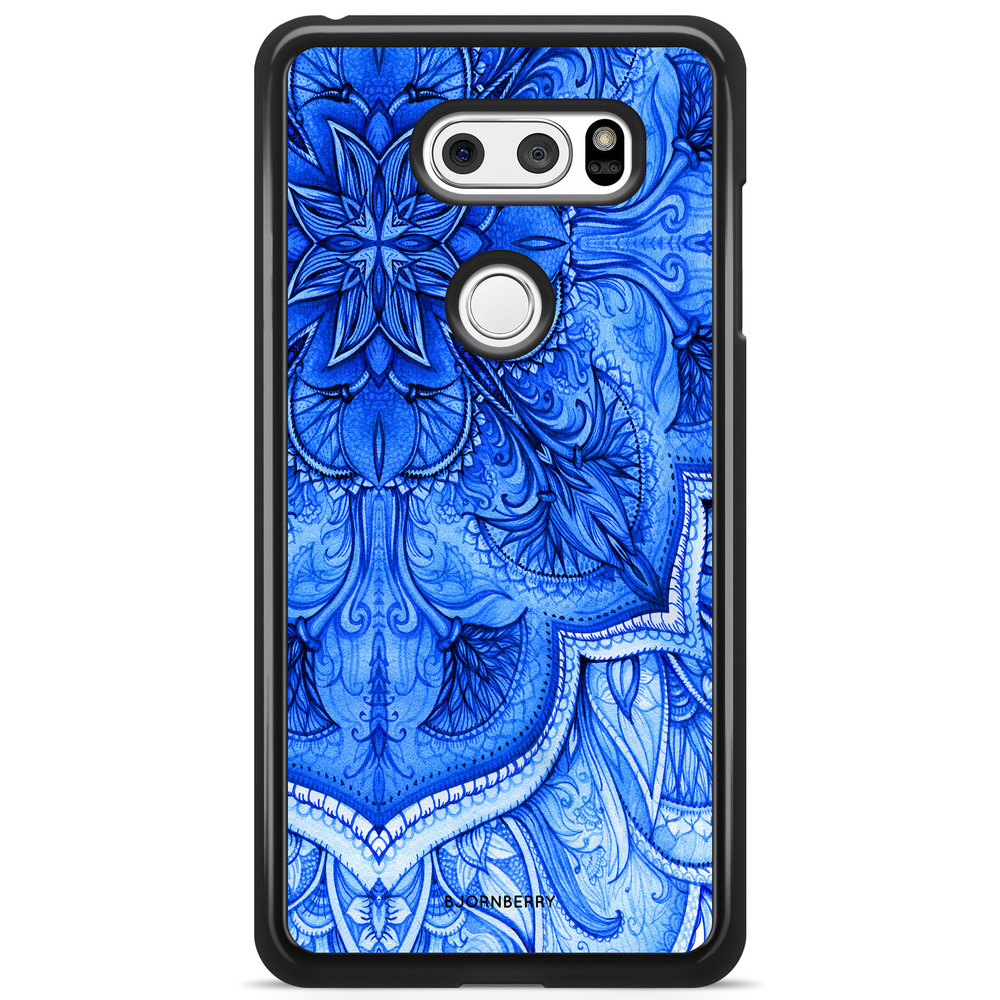 LG V30 Case - Blue Vintage