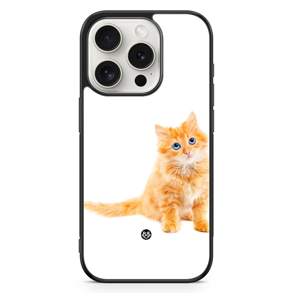 iPhone 15 Pro Case - Small brown cat