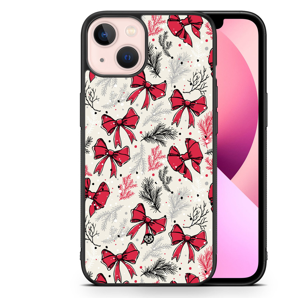 iPhone 13 Case - Christmas Bows