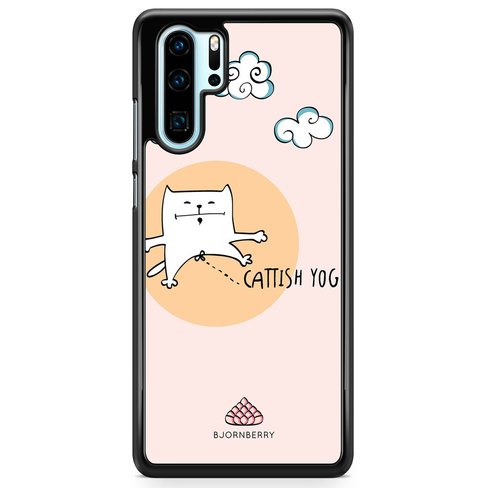 Huawei P30 Pro Case - Cattish Yoga