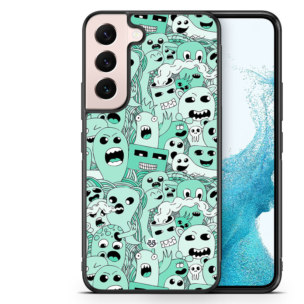 Samsung Galaxy S22 5G Case - Spökmönster