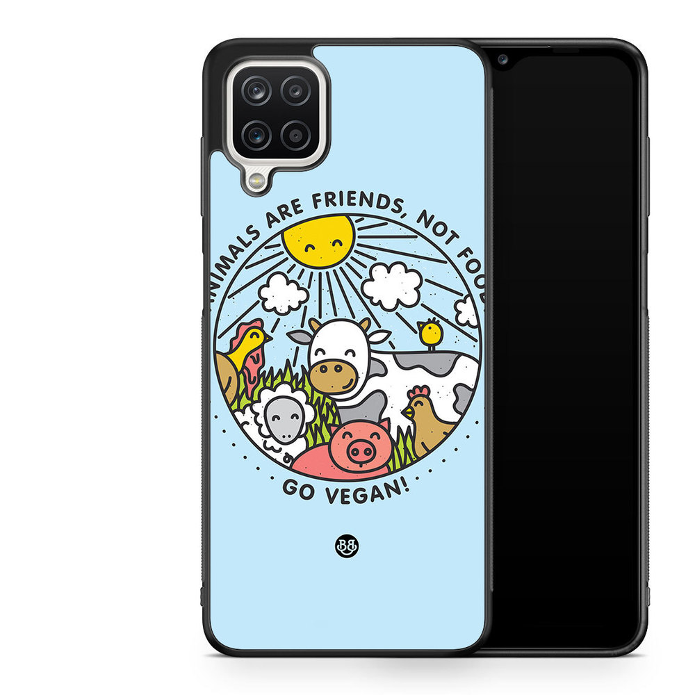 Samsung Galaxy A12 Case - Friends, Not Food