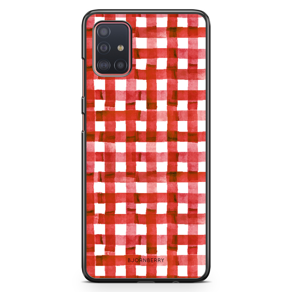 Samsung Galaxy A51 Case - Red Stripes