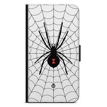 Samsung GalaxyA22 4G Wallet Case - Black Widow