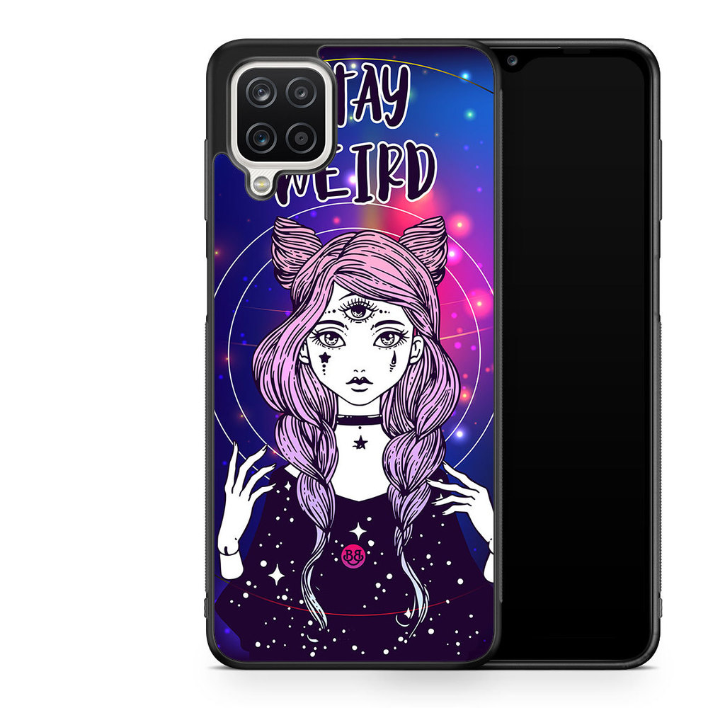 Samsung Galaxy A12 Case - Stay Weird