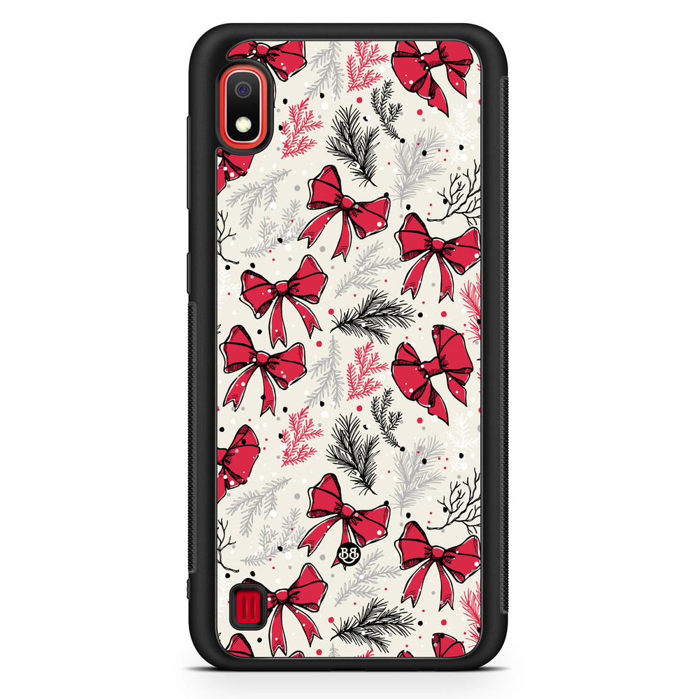 Samsung Galaxy A10 Case - Christmas Bows