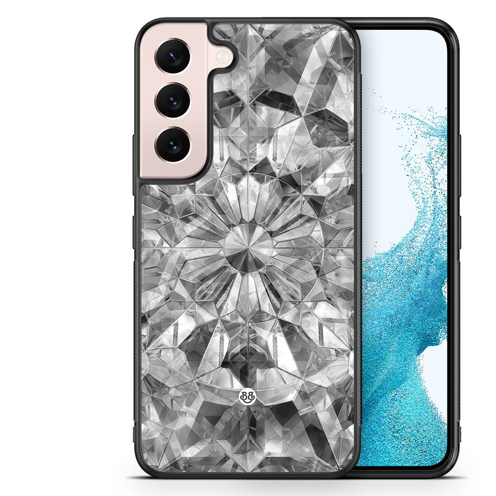 Samsung Galaxy S22 5G Case - Grey Crystals