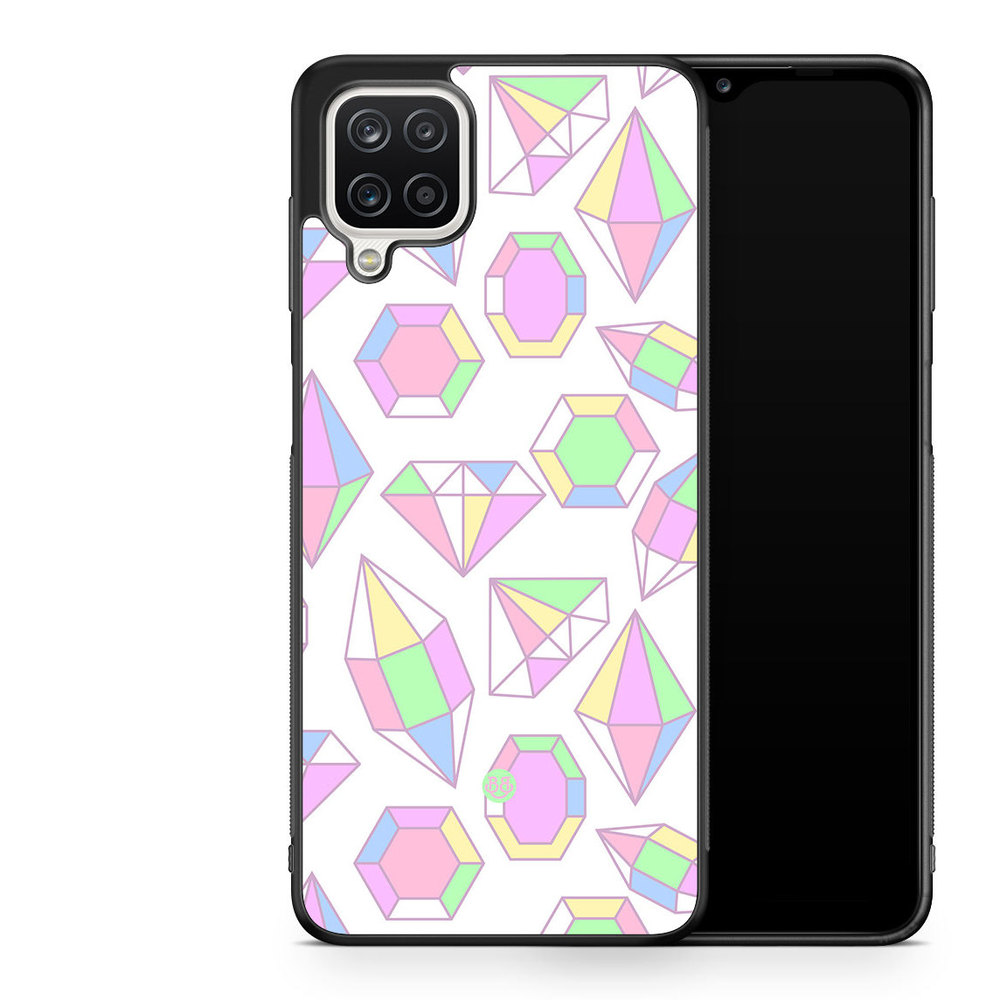 Samsung Galaxy A12 Case - Diamonds