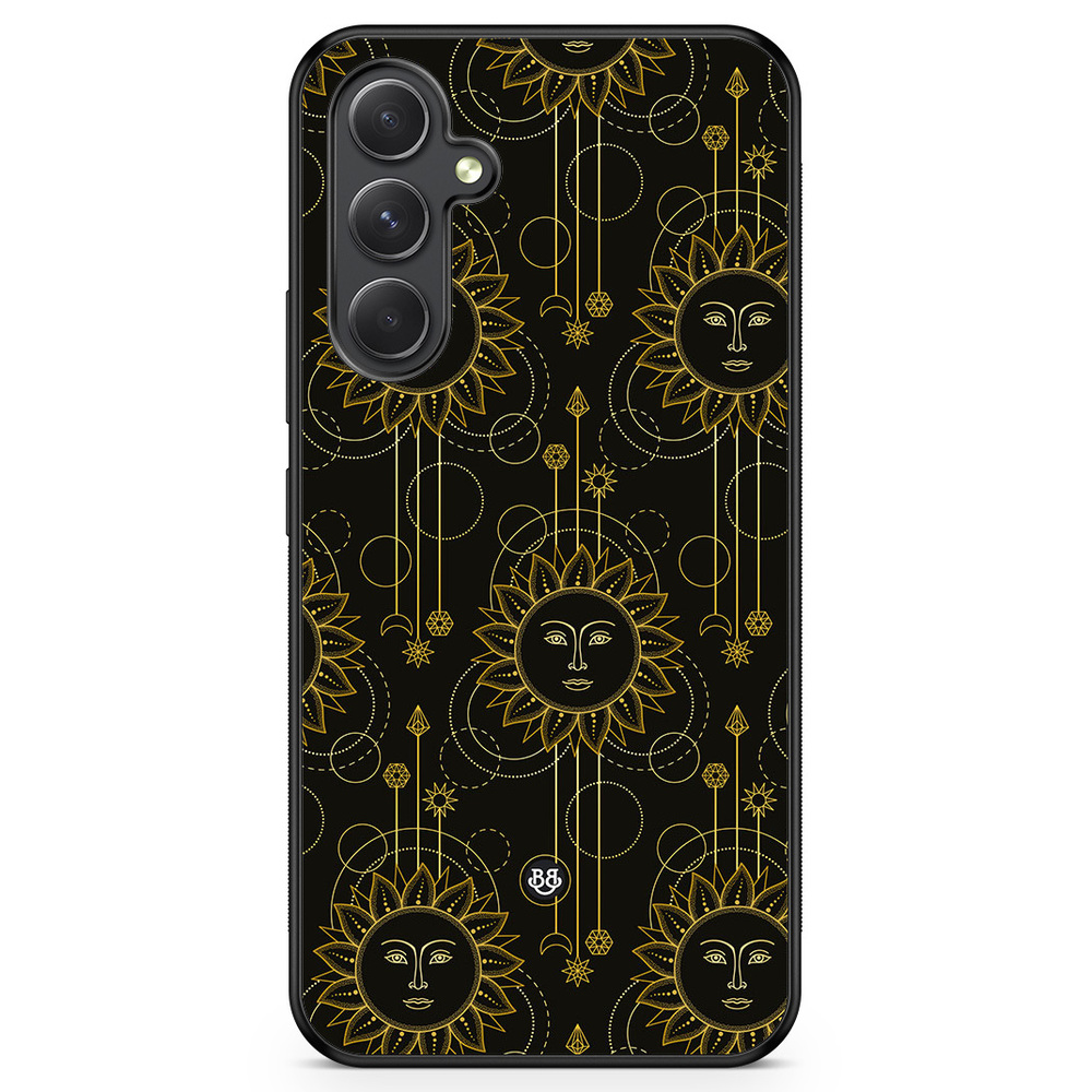 Samsung Galaxy A54 5G Case - Gold Suns