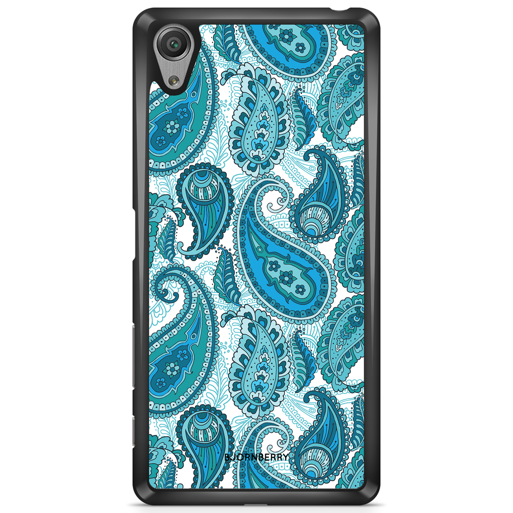 Sony Xperia XA Case - Blue Paisley