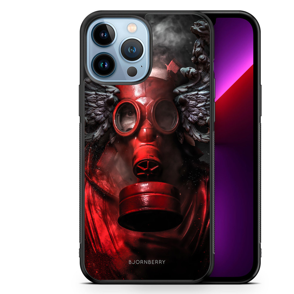 iPhone 13 Pro Max Case - Gas Mask