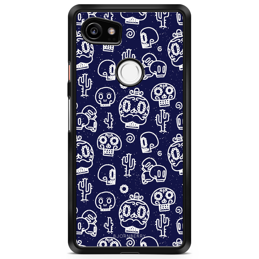 Google Pixel 2 XL Case - Oldschool Skulls
