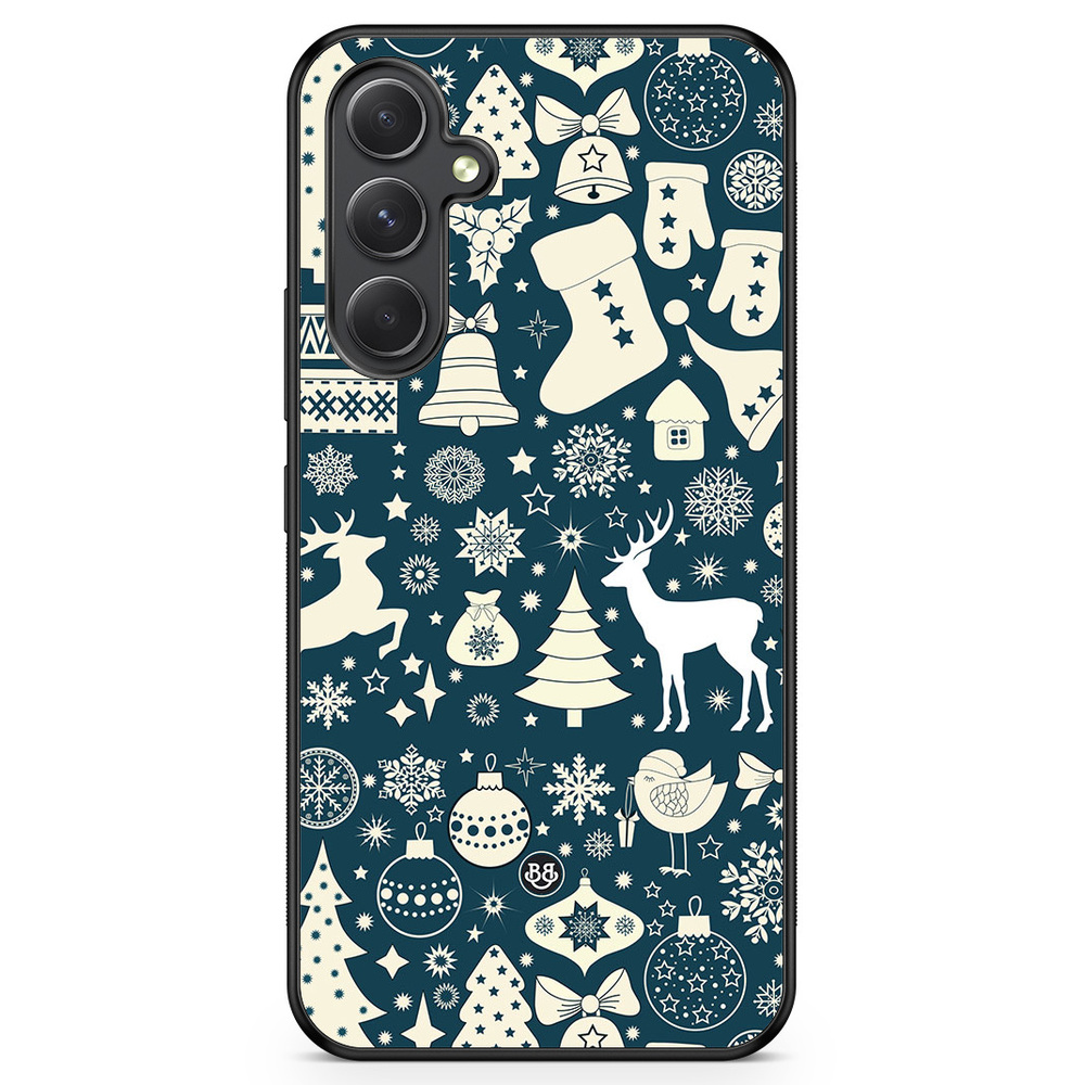 Samsung Galaxy A54 5G Case - Reindeers & Spruces