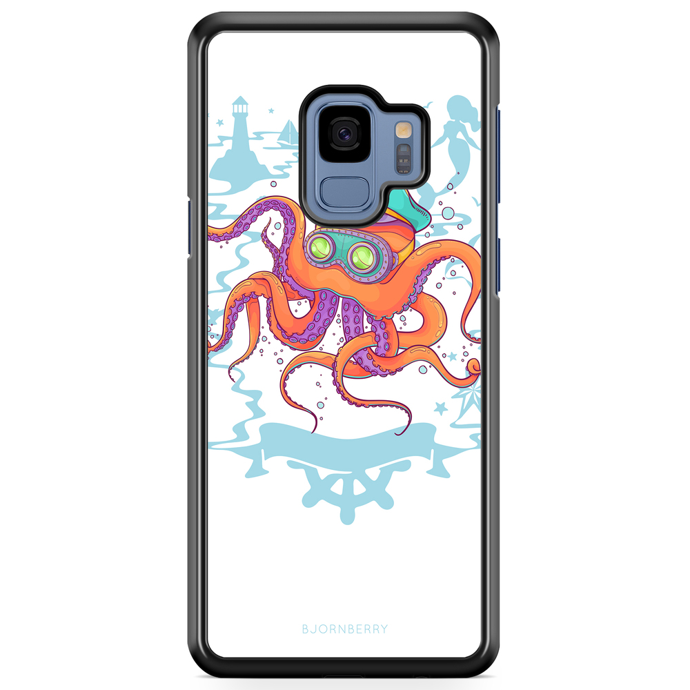 Samsung Galaxy S9 Case - Captain Octopus