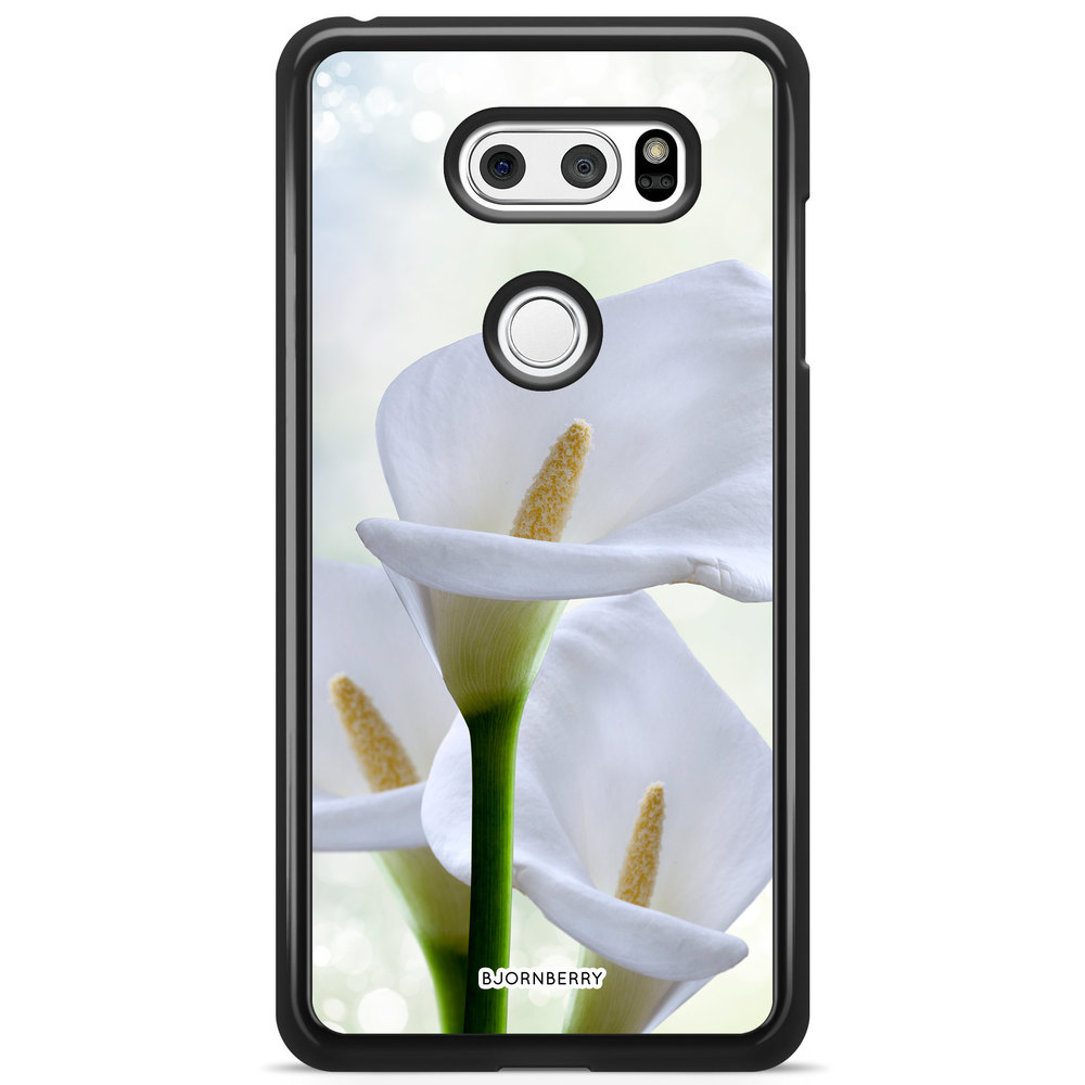 LG V30 Case - White flower